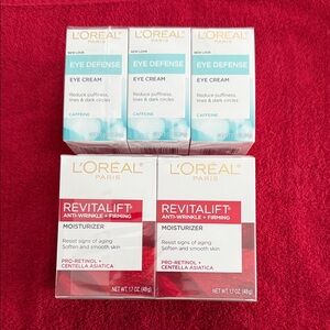 L'Oreal Eye Defense and Revitalift Set